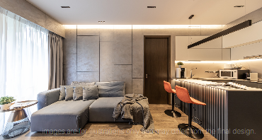 Showflat bedroom interior