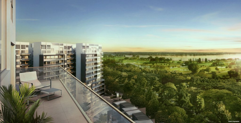 Reservoir view near the proposed Miltonia Close development in Yishun