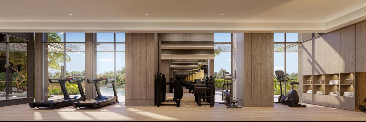 The Serra Residences — artist’s impression of a residents’ clubhouse interior